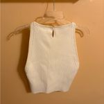 A.L.C. NWT  Elliott Crochet-Trimmed Knit Tank in White Photo 8