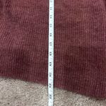 Daily Drills  Single Button Ribbed Burgundy Cardigan Sweater in Wine New XS/S Photo 6