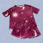 Nasty Gal 🛎️ 5/$20 NWT  Night and Day Sky Pajama Short Set Size 4 Photo 0