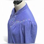 Vanity Fair Vtg Nightgown Housecoat Embroidered 70s Grannycore Cottagecore USA Photo 3