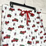 Disney Mickey Mouse Christmas Flannel Pajama Pants Women’s Size Large Photo 4