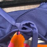 Hapari Tankini Top Bird of Paradise Convertible Straps Blue Orange Pink Large Photo 3