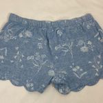 Old Navy  Floral Blue and white Women's Shorts size small Photo 5
