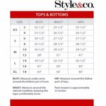 Style & Co NWOT Cobalt Blue Black Marled Sweater Photo 6