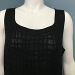 Escada vintage black mesh tank top euro size 42 Size L Photo 1