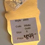 Ritziee Originals White & Gold Mermaid Dress Photo 4