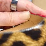 Christian Louboutin  Doracora Heart Leopard Patent Leather Flat Shoes Brown 37 Photo 6