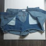 O&O Denimwear Denim Skort Size L Boho Festival Classic Casual Costal Cowgirl Blue Size L Photo 2