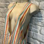 Beach Riot NWT  Rainbow Striped Dress Women’s XS Coverup Beach Swim Dress Photo 7