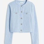 NWT Pale Blue Cardigan Size M Photo 0