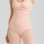 Honeylove NWT SuperPower Short Shapewear Rose Tan Size XL Pink Photo 0