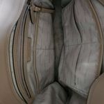 Michael Kors Bag Womens Size Medium Beige Tote Travel Double Handles Logo Photo 4