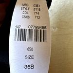 Victoria's Secret Body By  T Shirt Bra Underwired Adjustable Black 36B NWT Photo 3