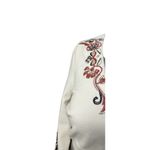 Free People  Dress Floral Bell Sleeve Ivory 4 Hippie Folk Flare Embroidered Fairy Photo 8