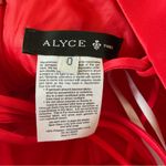 Alyce Paris RED DRESS SHORTS HOMECOMING SPAGHETTI STRAPS SIZE 0 Photo 6