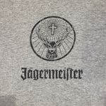 jagermeister deer logo gray and black t shirt Size XL Photo 2