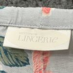 Nordstrom Vintage  Lingerie Floral Print Pajama Pull On Pants Women’s Size Medium Photo 3