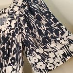 BCBG MaxAzria Black White Floral Jersey Dress XS Photo 9