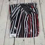 Area Stars Thin Stripe Short Dress in Black Red S NWT Photo 8