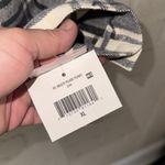 Falls Creek  flannel tunic popover XL soft cream gray long sleeve NEW Photo 2