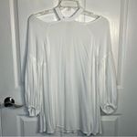 Free People Sz S Drift Away Cold Shoulder Tunic Top Mini Dress White Photo 11