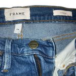 frame denim Frame - Le Garcon Mid-Rise Boyfriend Jean in Medium Blue Riley-size 24 Photo 4
