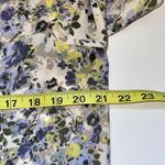 Maurice's Cream Ditsy Floral Print Ruffle V-neck Smock Blouse Photo 8