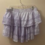Love Shack Fancy Light purple  mini skirt Photo 1