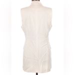The Limited Vintage 90s Y2K  Cream Sleeveless Blazer Vest Long Length Oversized M Photo 1