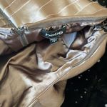 Bebe , strapless mini dress, size small, Bronze color Photo 1