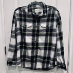 American Eagle  Men’s Classic Fit Button Down Plaid Flannel Shirt Large Photo 0