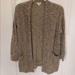 Earthbound Textured Open Front Cardigan Small Photo 0