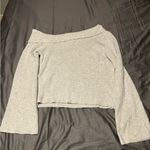 Princess Polly  Light Gray Knit Top Photo 2