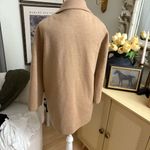 J.Crew Sophie Tan Knit Marino Wool Sweater Blazer Size Small Photo 2