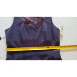 Tahari NWT  Plum Straight Dress with Square Neckline size 10. Photo 11