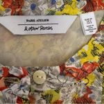 & Other Stories & Other Stories Yellow Floral Ruffle Mini Dress Photo 6