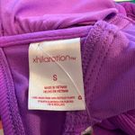 Xhilaration  Juniors' Neon Purple Ribbed U-Neck One Piece Swimsuit - Small - NWT Photo 1