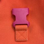 Vera & Lucy Vera Bradley Pink Orange Paisley Drawstring Granny Backpack Gym Diaper Bag Photo 9