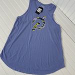 Peloton NWT Periwinkle Graphic Racerback Tank Top Size M Photo 0