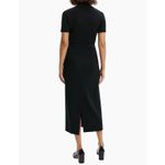 Theory New!  Military Polo Wool MidiDress Black‎ Sz 4 $595 Photo 5