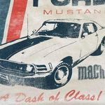 ford mustang cars crop top White Photo 4