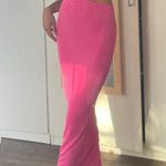 Naked Wardrobe Pink Maxi Body Con Photo 0