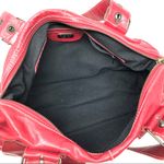 FRANCESCO BIASIA red leather motorcycle bag, made in Italy Photo 6
