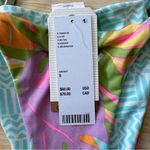 Billabong  Dreamland Reversible Side Tie Bright Colorful Bikini Bottom Small Photo 14