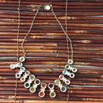 Liz Claiborne  Multi Colored Brulee Necklace Photo 7