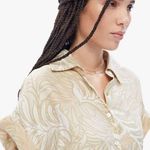 Natalie Martin 💕💕 Harper Maxi Dress ~ 100% Silk Jungle Print Agave Large L NWT Photo 11