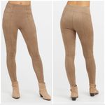 Spanx  Faux Suede Leggings in Camel Size Small Photo 1