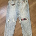 American Eagle NWT Highest Rise 90's Boyfriend Distressed Blue Jeans Plus Sz 18R Photo 2