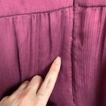 BHLDN Anthropologie  Angie Maxi Dress Women's XL Purple Bridesmaid Formal Pleated Photo 2