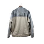 New Balance Womens Size Medium Colorblock Hooded Zip Up Jacket Light Blue Grey Photo 3